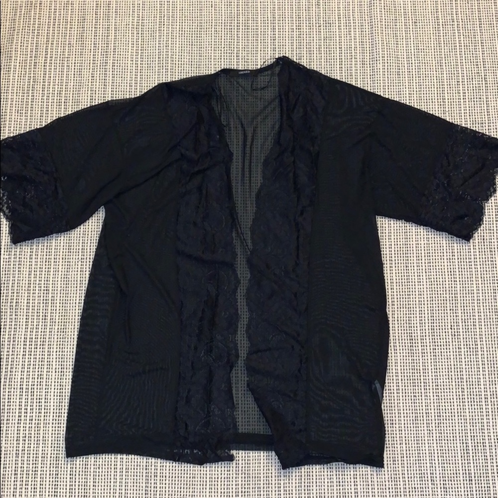 Forever 21 Sheer Robe